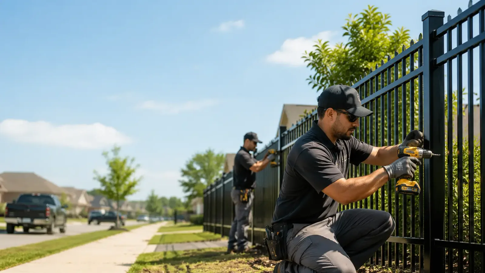 Metal Fence Installation in Frankewing, TN